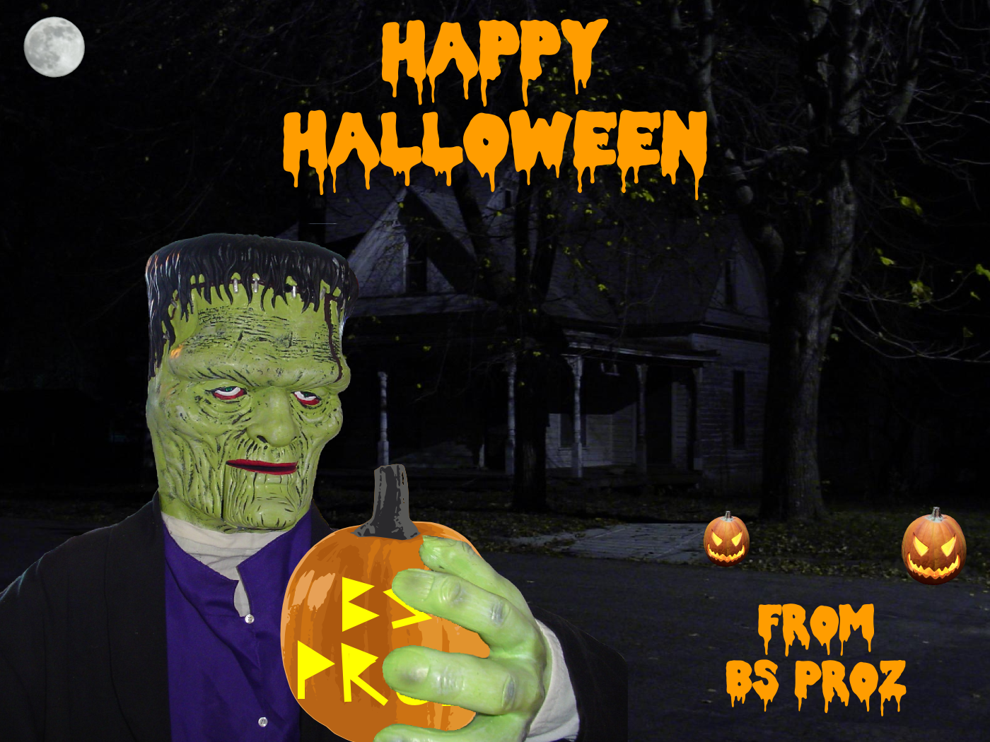 Halloween Promotional Image Design For Bishop Studio Productionz